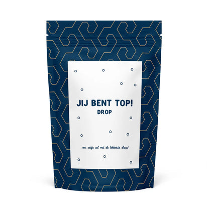 Snoepzak jij bent top drop | Stationary & Gift